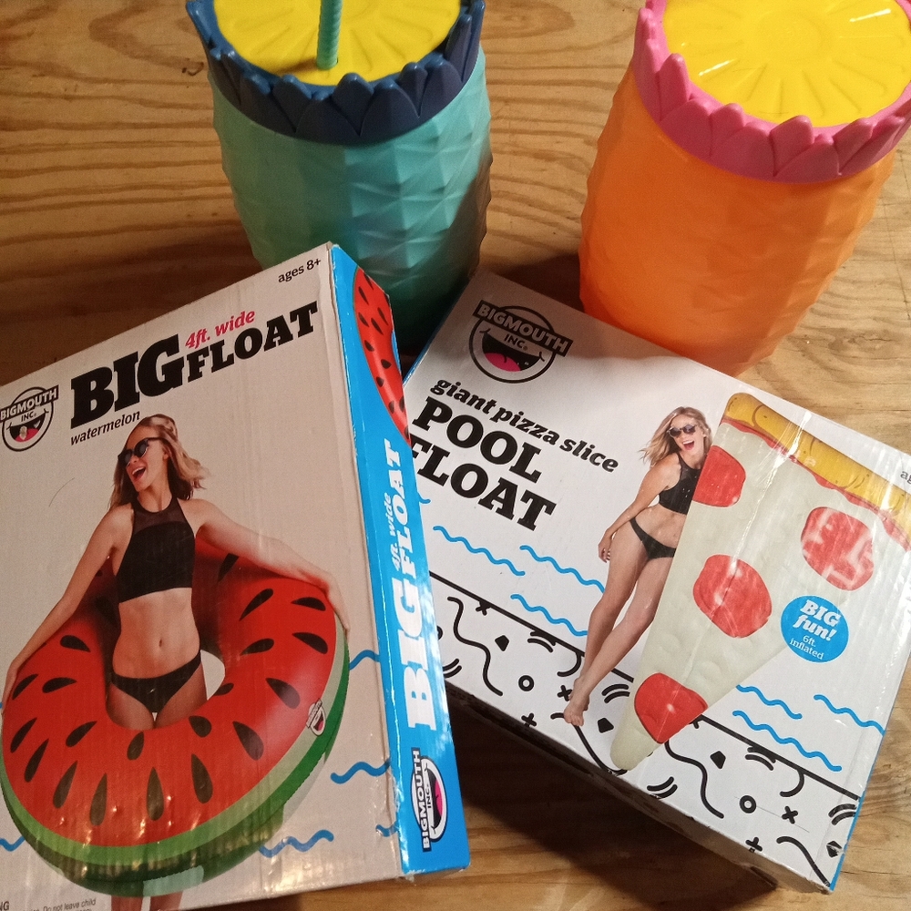 NWT- 4-Piece Swimming Pool Party Set